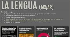 Desktop Screenshot of lengua.la